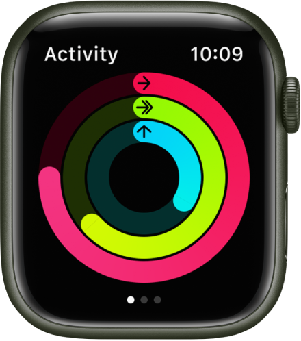 Circular bar chart Apple Watch