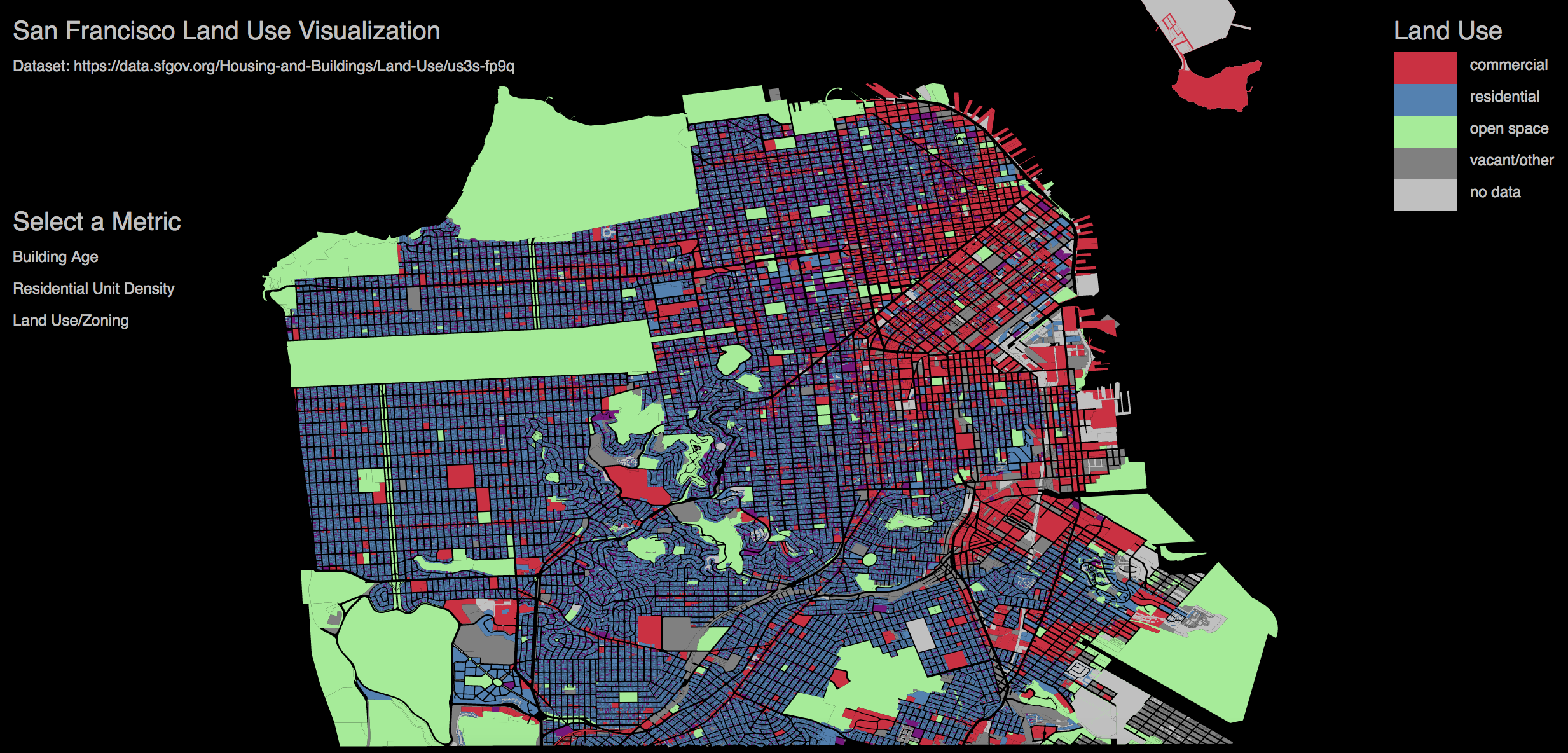 Mapping San Francisco Building Ages Using D3 4596